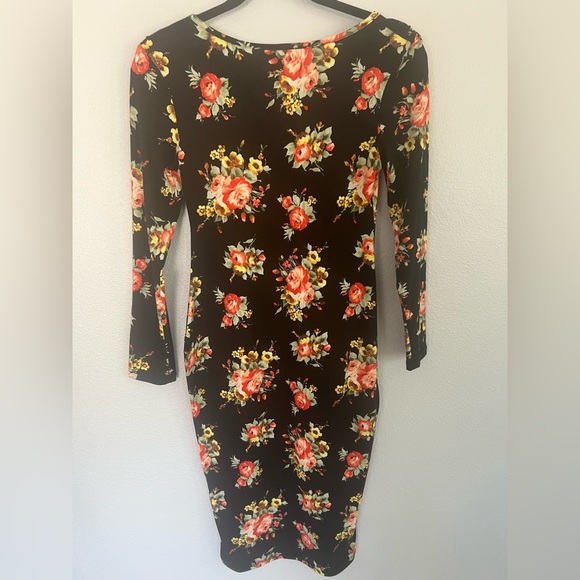 Vintage TMG Floral Print Maxi Dress - Picture 5 of 5